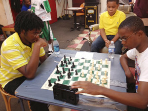 Barber Shop Chess